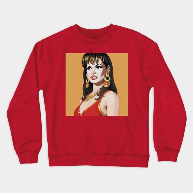 La Veneno Crewneck Sweatshirt by Sobalvarro